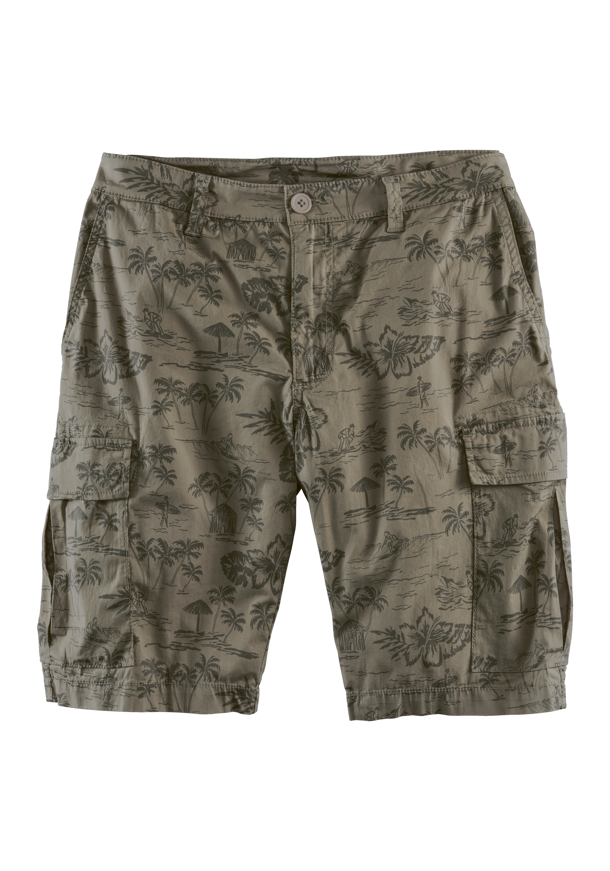 John Devin Cargoshorts, Shorts aus elastischer Baumwolle, modisch bedruckt günstig online kaufen