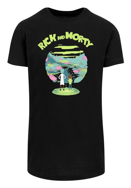 F4NT4STIC T-Shirt Rick and Morty' Print günstig online kaufen