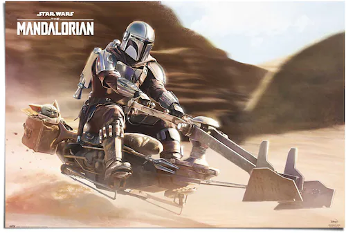 Reinders! Poster »The Mandalorian - Speederbike« günstig online kaufen