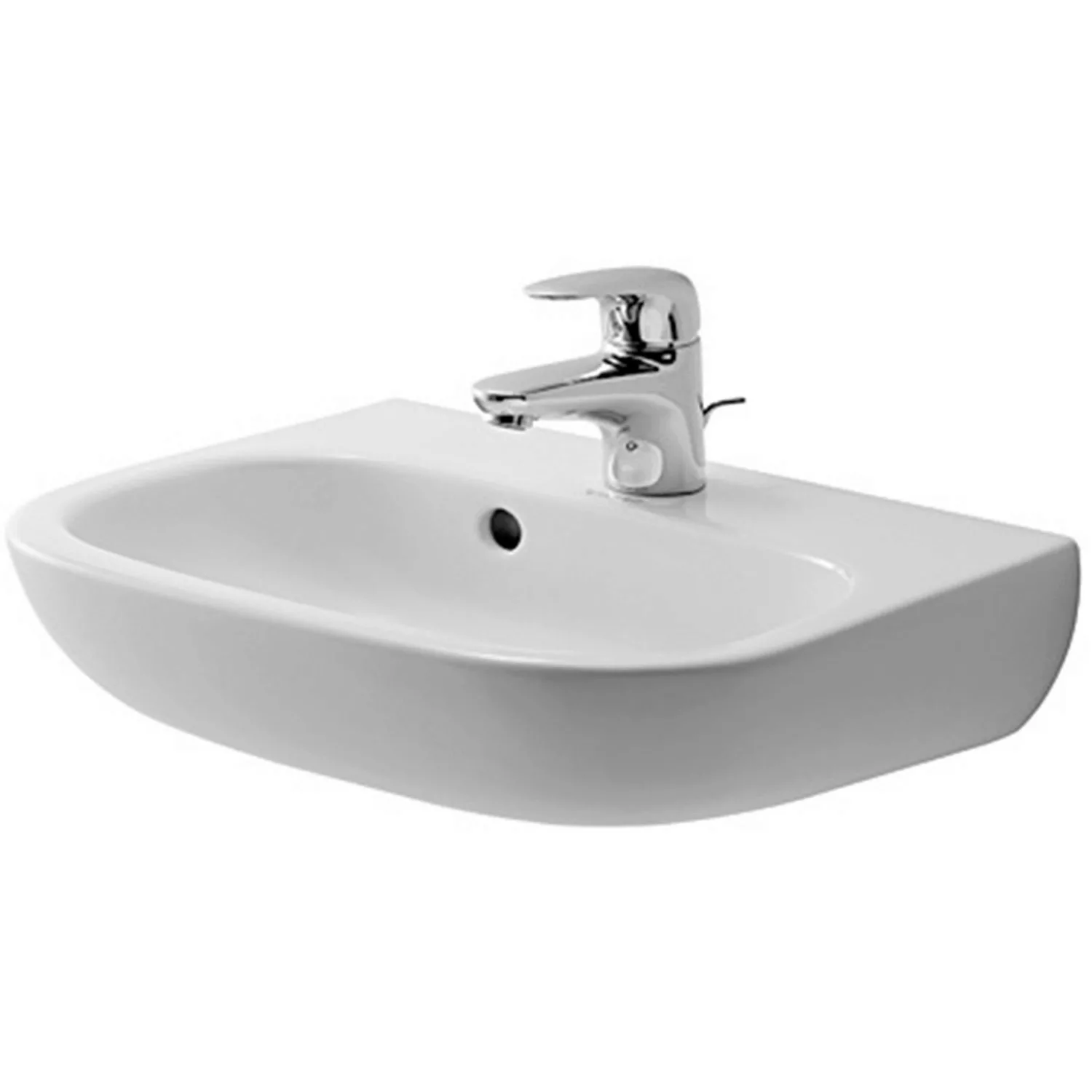 Duravit Handwaschbecken 45 cm D-Code Weiß günstig online kaufen
