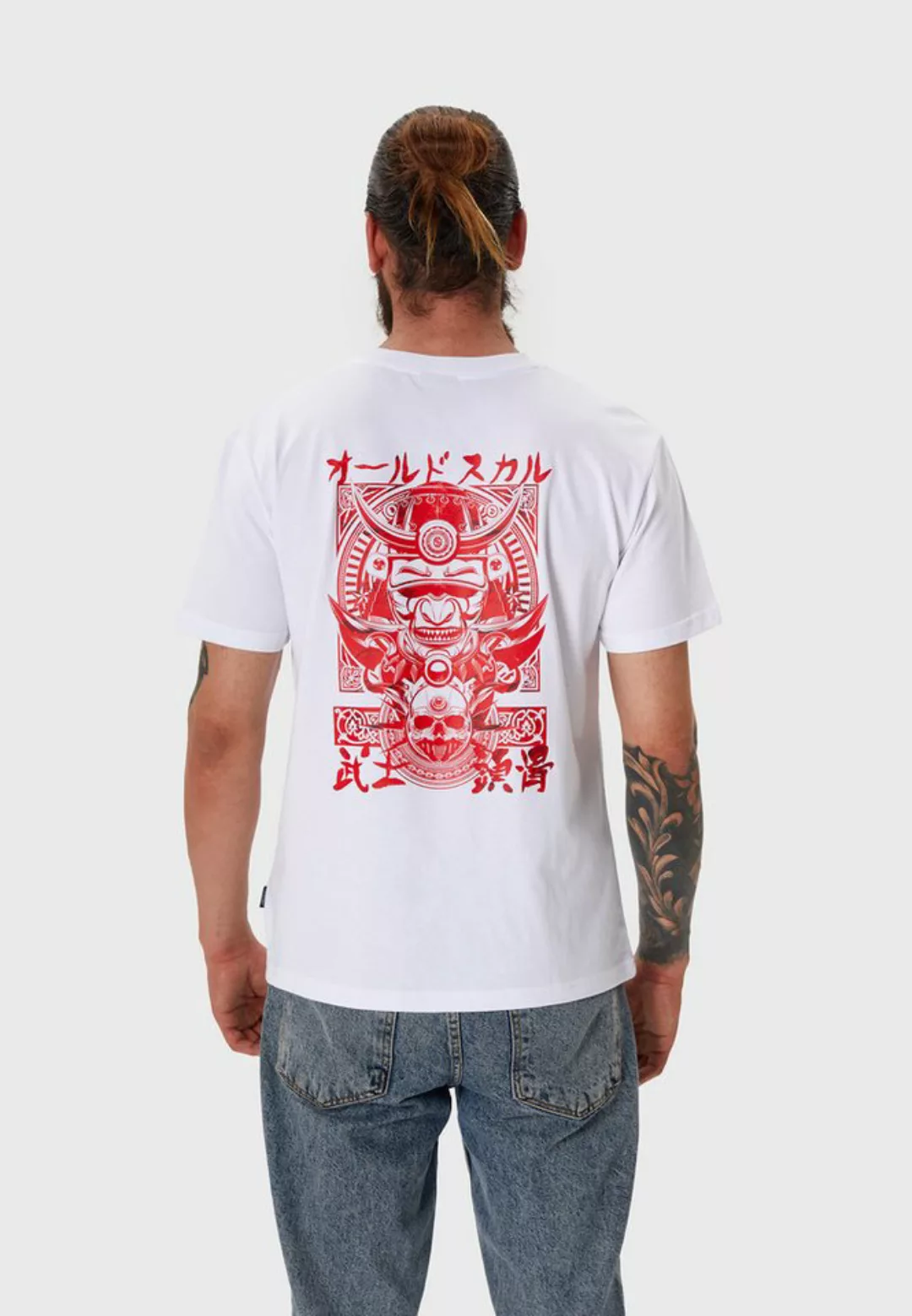 Oldskull T-Shirt Asian Samurai Graphic günstig online kaufen