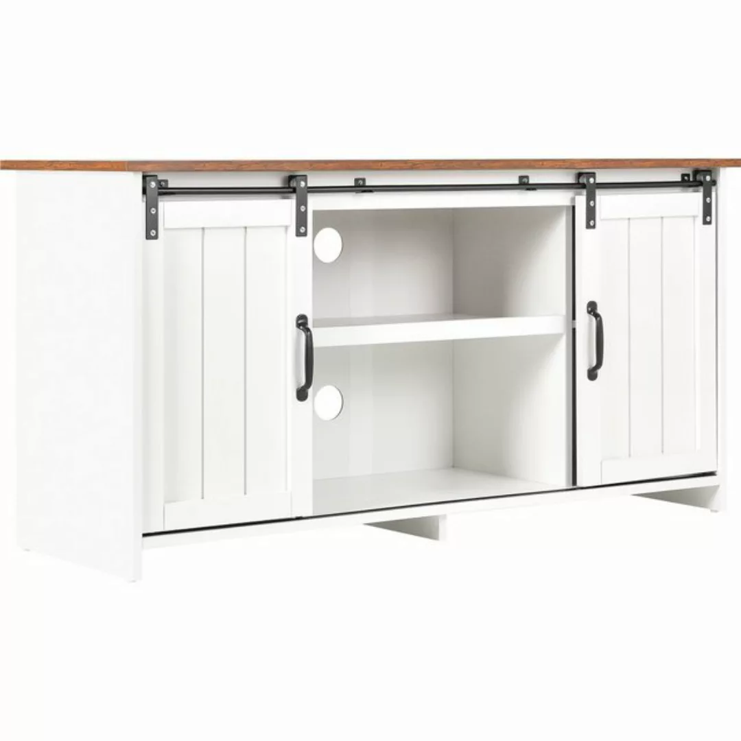 KLAM HOME TV-Schrank Fernsehschrank Sideboard Küchenschrank Beistellschrank günstig online kaufen