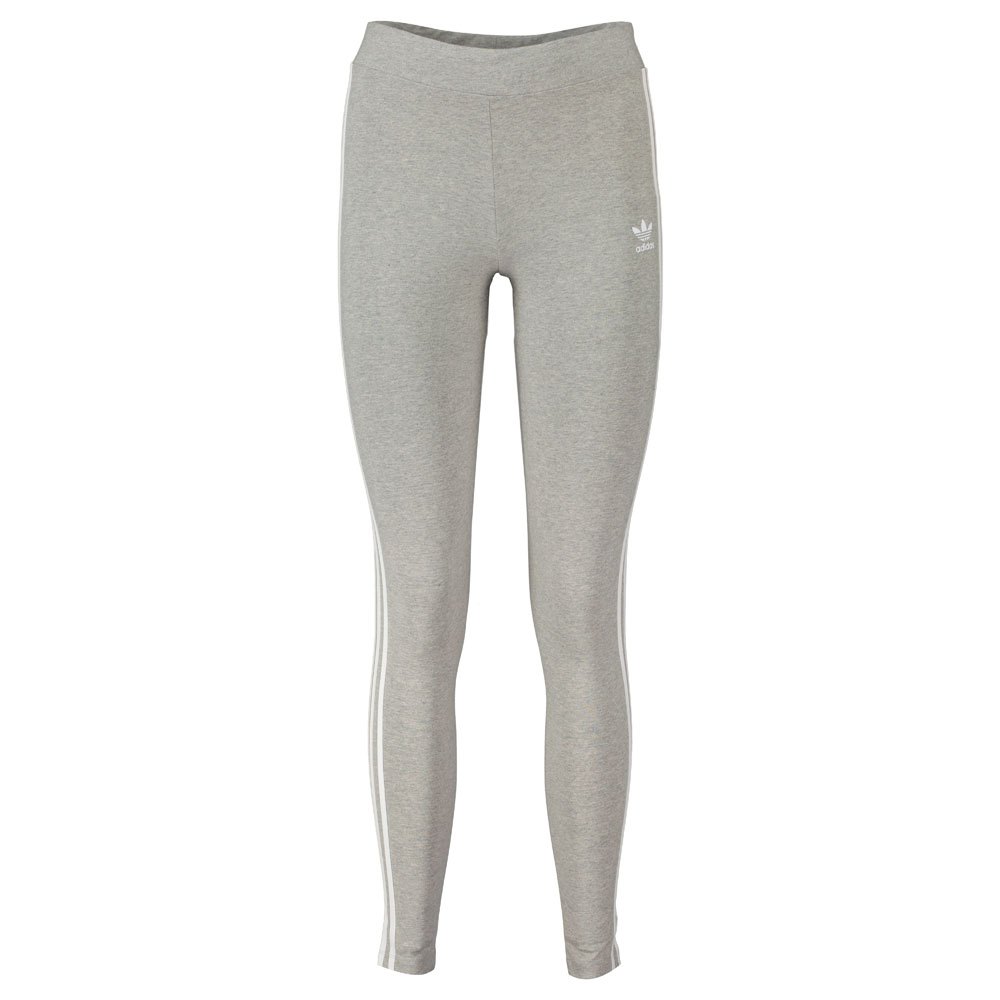 Adidas Originals 3 Stripes Leggings 40 Medium Grey Heather günstig online kaufen
