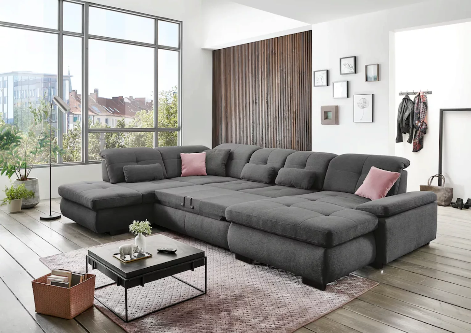 Die PlanBar Ecksofa "MP-IN16012 L-Form", mit Sitztiefenverstellung und Kalt günstig online kaufen