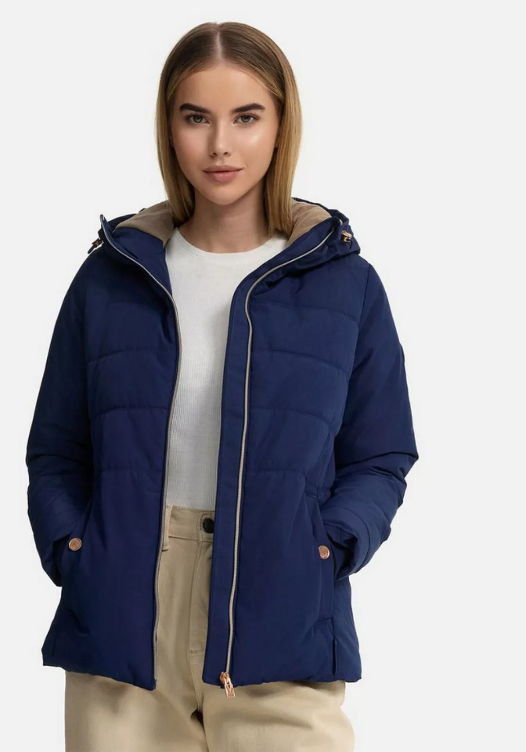 Marikoo Steppjacke Alemee Mit warmen Fleecestoff im Inneren günstig online kaufen