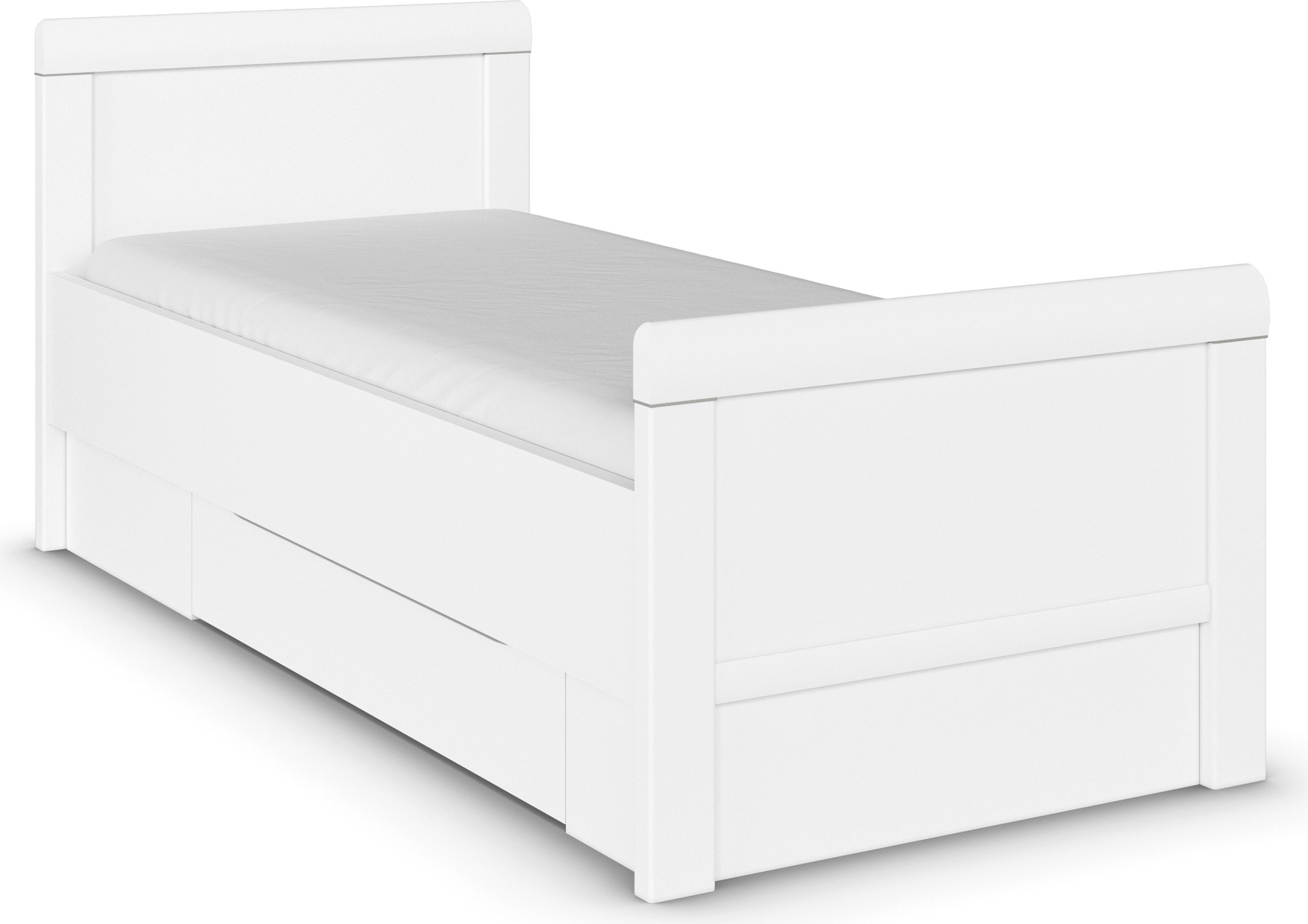 rauch Stauraumbett "Bett Einzelbett Stollenbett Bettkästen EVELYN", in Komf günstig online kaufen