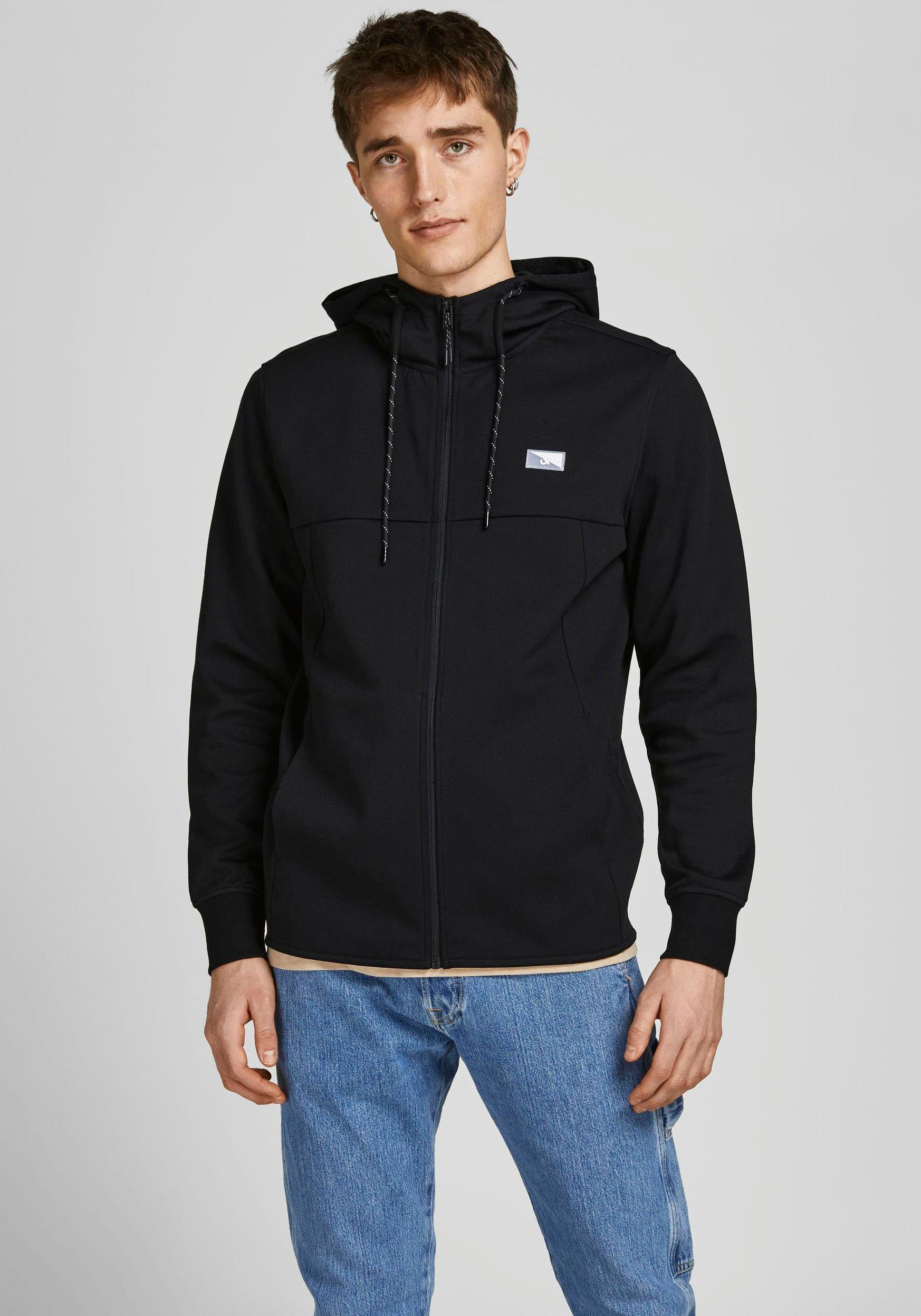 Jack & Jones Kapuzensweatjacke "JCOAIR SWEAT ZIP HOOD NOOS.", mit Kapuze günstig online kaufen