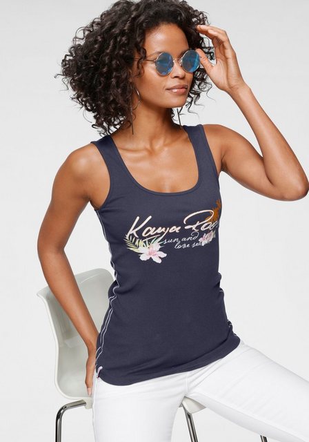 KangaROOS Tanktop, mit femininem Frontdruck günstig online kaufen