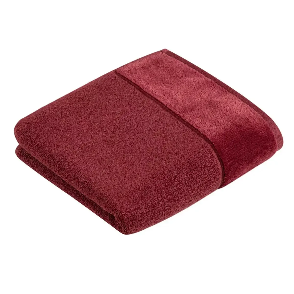 VOSSEN Handtuch  Pure - grau - 100% Bio-Baumwolle - 50 cm - Heimtextilien > günstig online kaufen