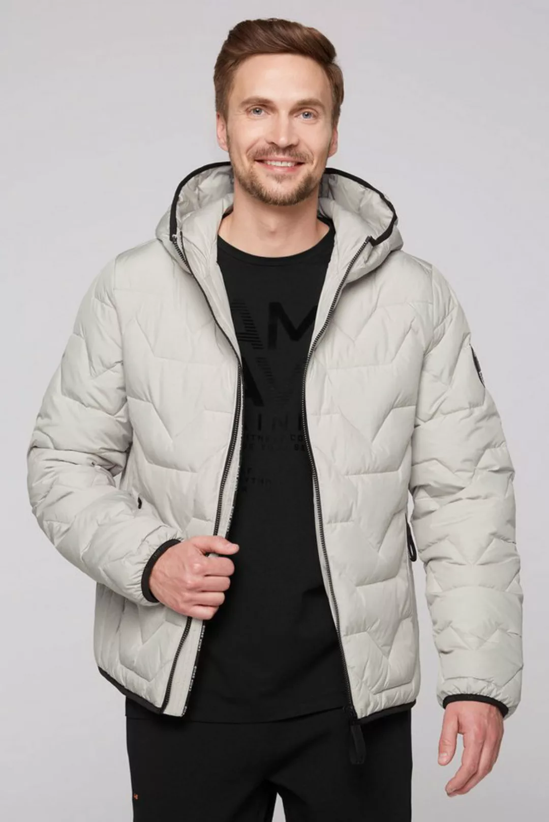 CAMP DAVID Winterjacke mit elastischem Saumabschluss günstig online kaufen