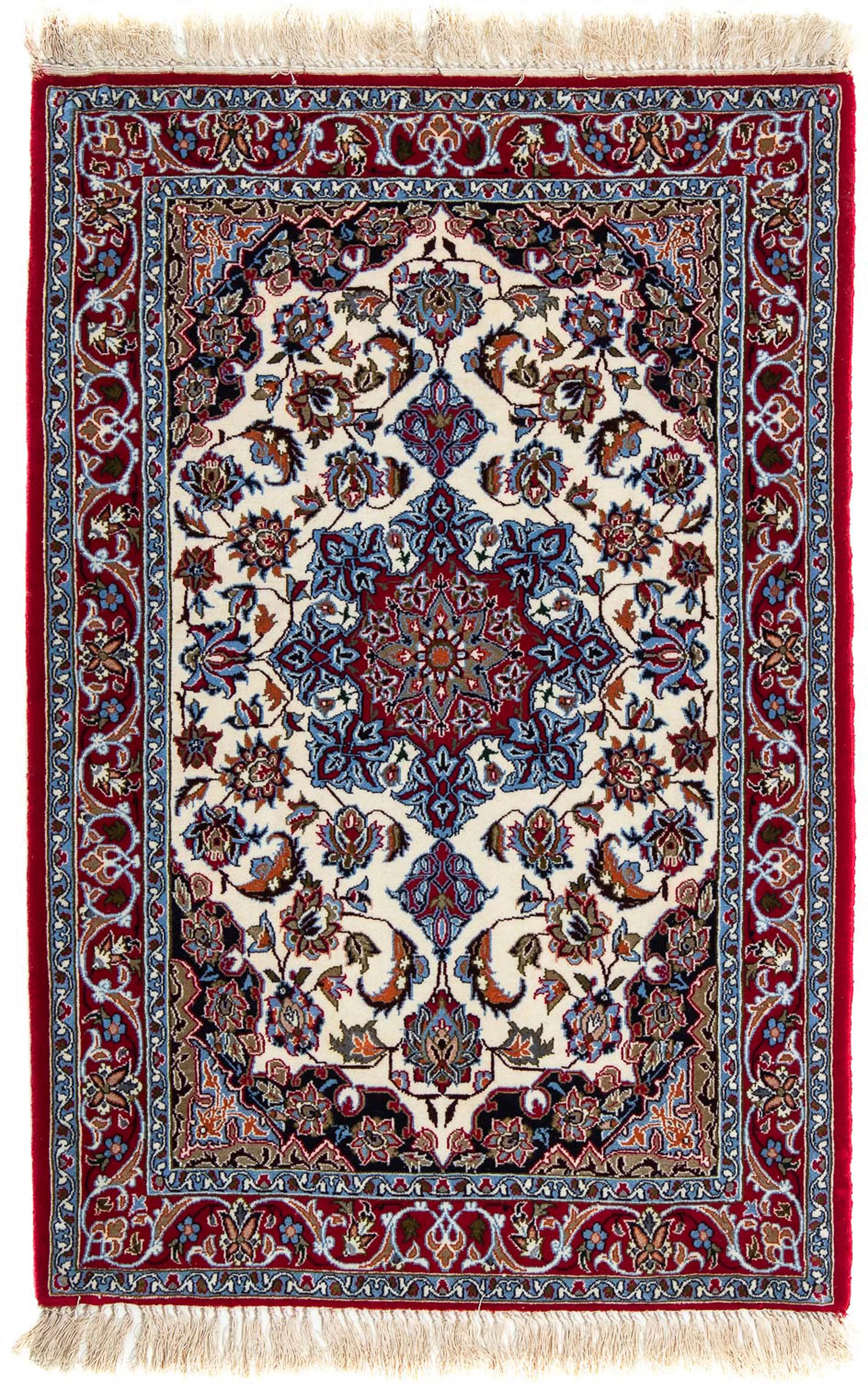 morgenland Orientteppich »Perser - Isfahan - Premium - 102 x 70 cm - dunkel günstig online kaufen