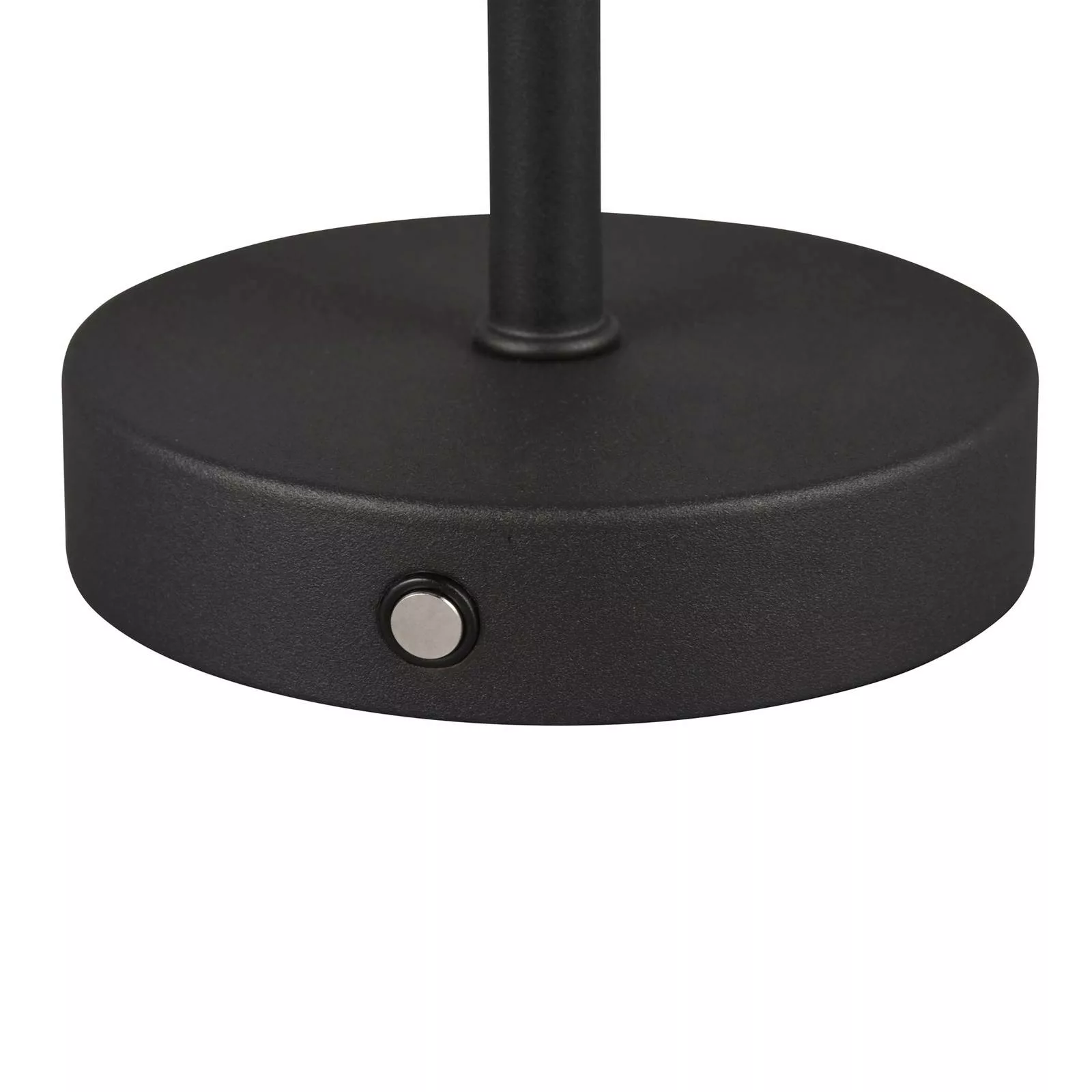 LED-Akku-Tischleuchte Jeff, schwarz matt, Höhe 30 cm, Metall günstig online kaufen