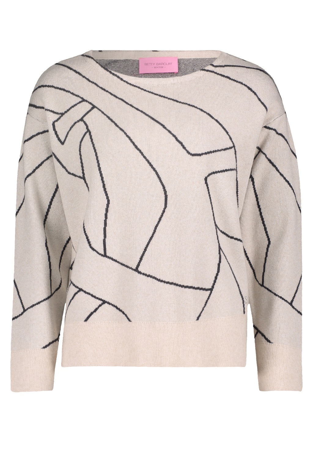 Betty Barclay Strickpullover "Betty Barclay Strickpullover mit Jacquard", J günstig online kaufen