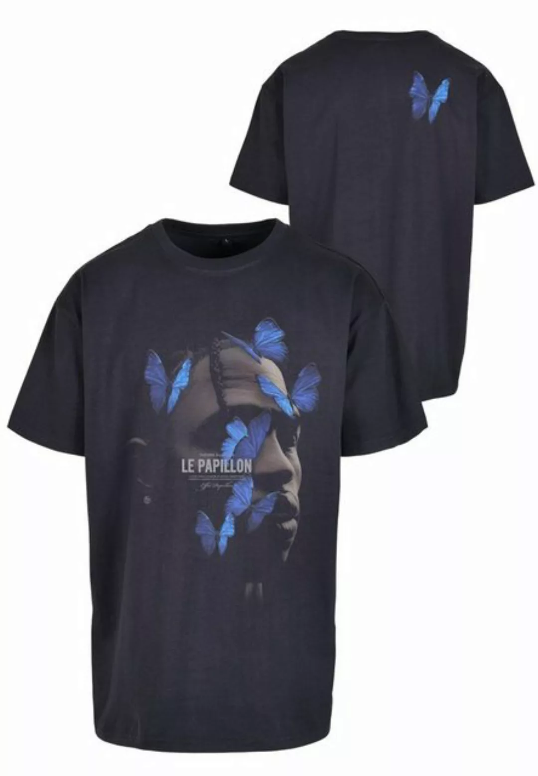 Upscale by Mister Tee Kurzarmshirt Upscale by Mister Tee Herren Le Papillon günstig online kaufen