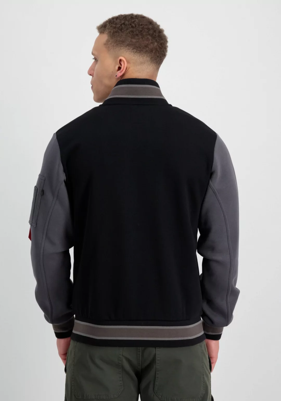 Alpha Industries Sweater "Alpha Industries Men - Outdoor Jackets Varsity Sw günstig online kaufen