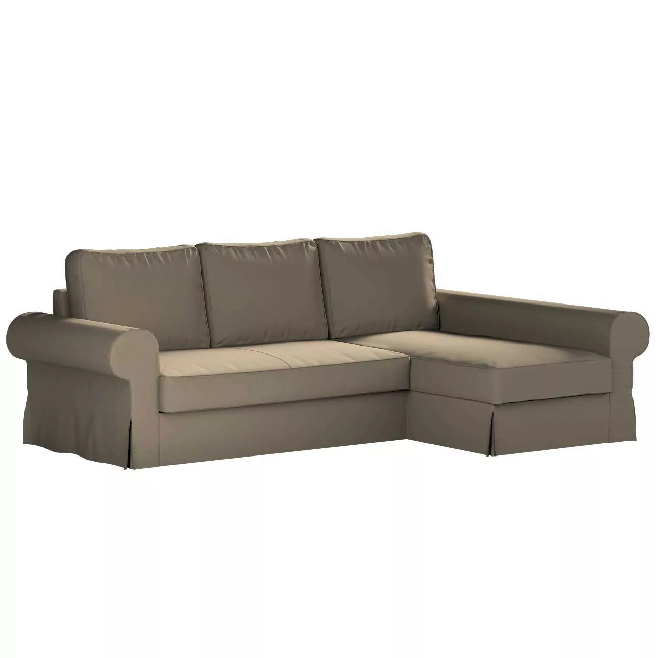 Bezug für Backabro Bettsofa / Recamiere, mokka, Bezug für Bettsofa Backabro günstig online kaufen