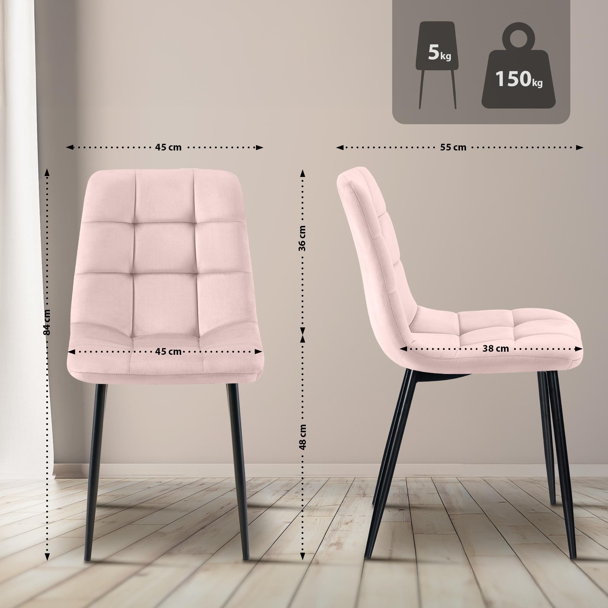 CLP Esszimmerstuhl Tilde (2er Set), mit günstig online kaufen