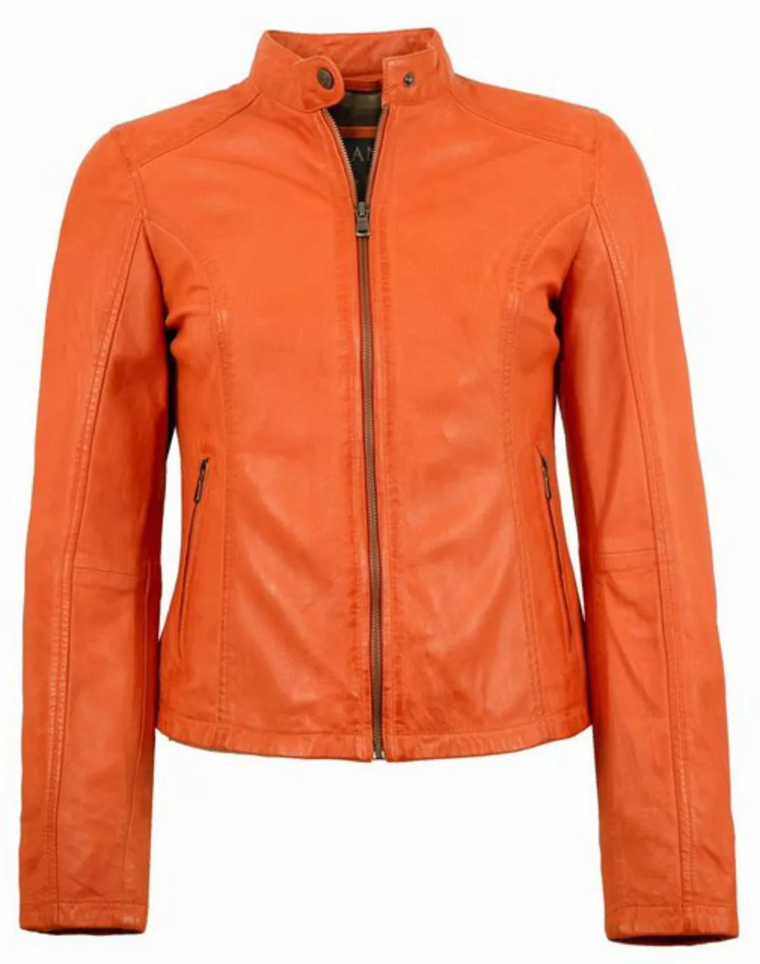 Jilani Lederjacke Rooney Echtleder Damen Lederjacke Lammnappa apricot günstig online kaufen