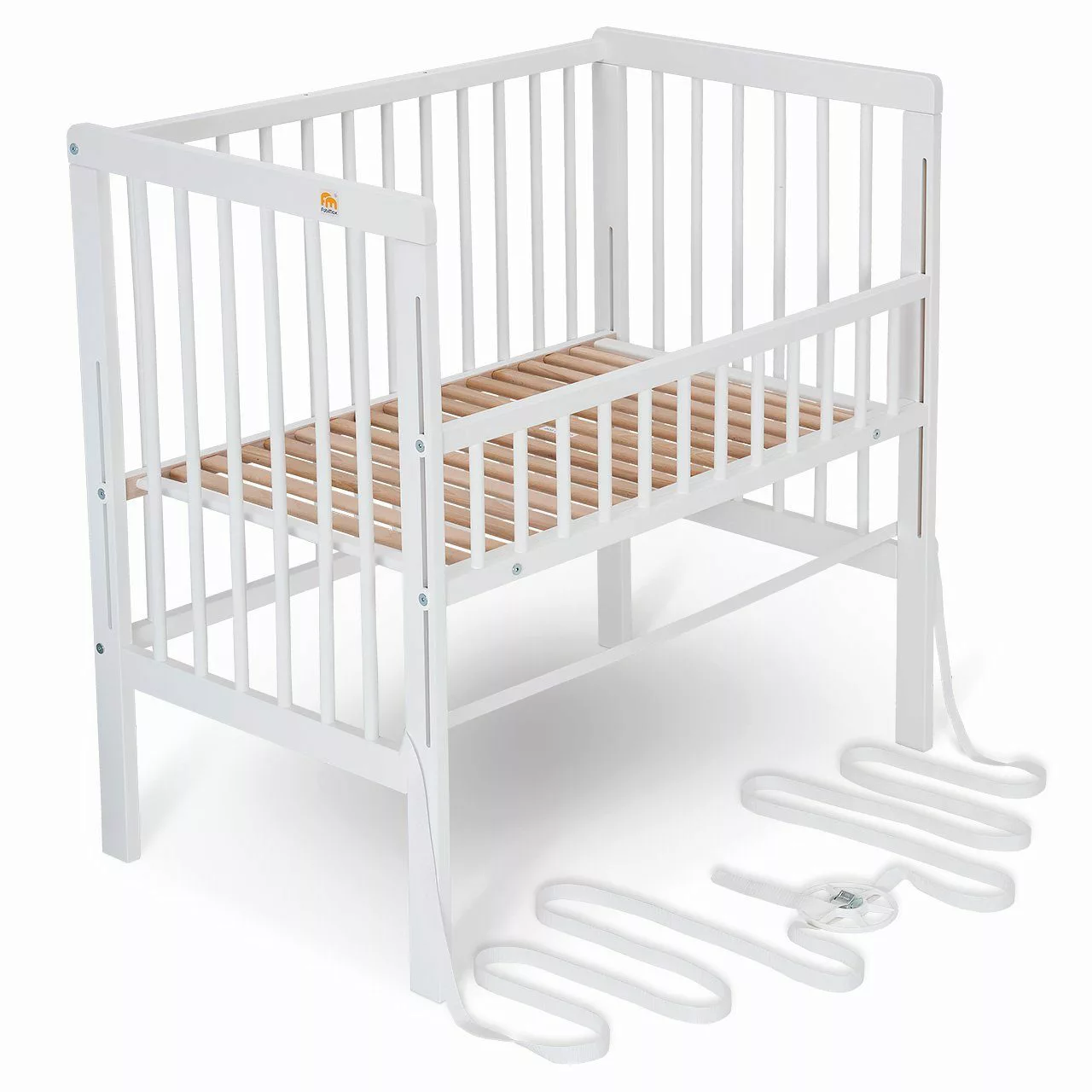 FabiMax Beistellbett Boxspring FIX, weiß lackiert, günstig online kaufen