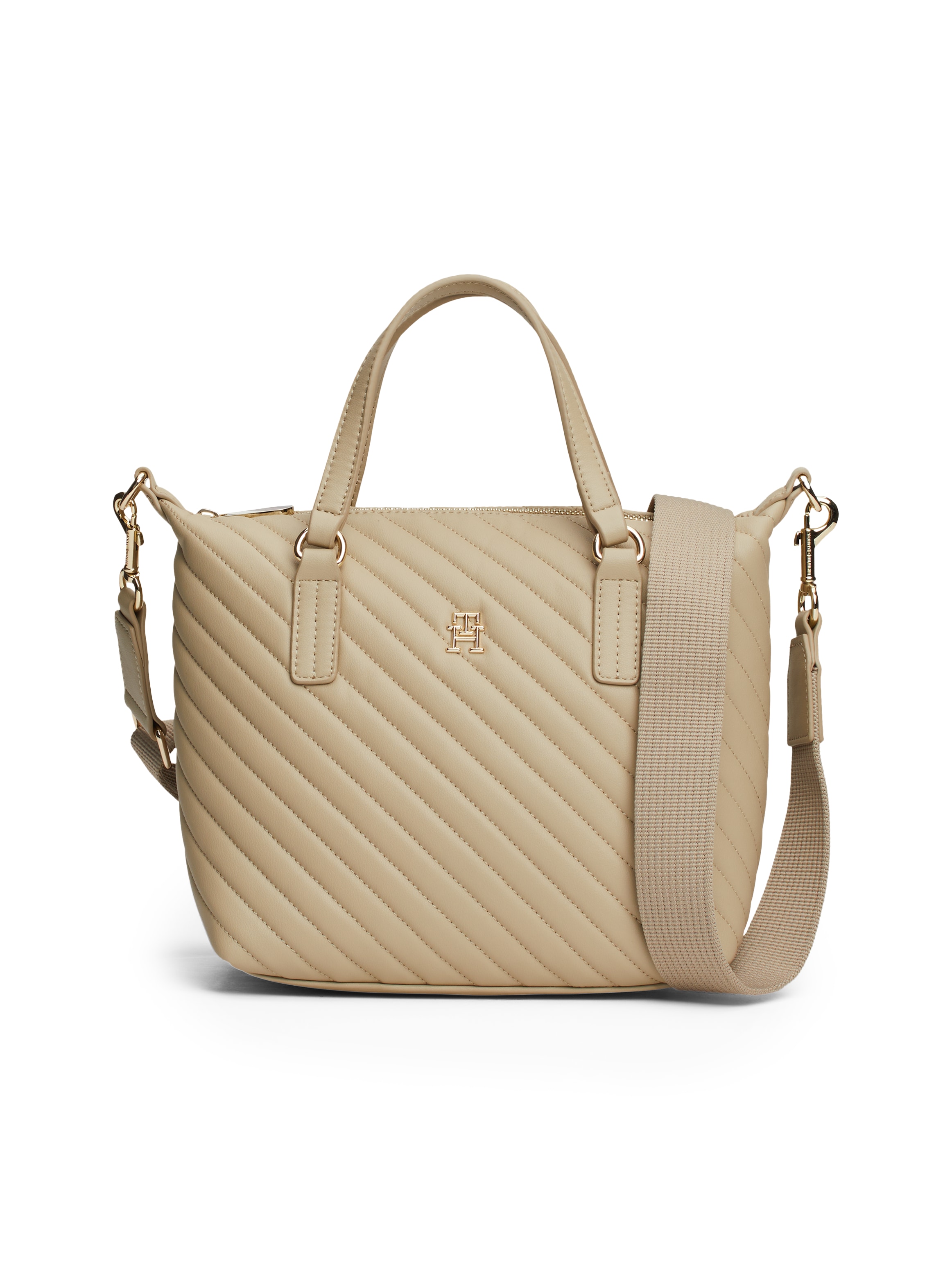 Tommy Hilfiger Shopper "Women POPPY REFORM SMALL TOTE QU Tote", Damen Tasch günstig online kaufen