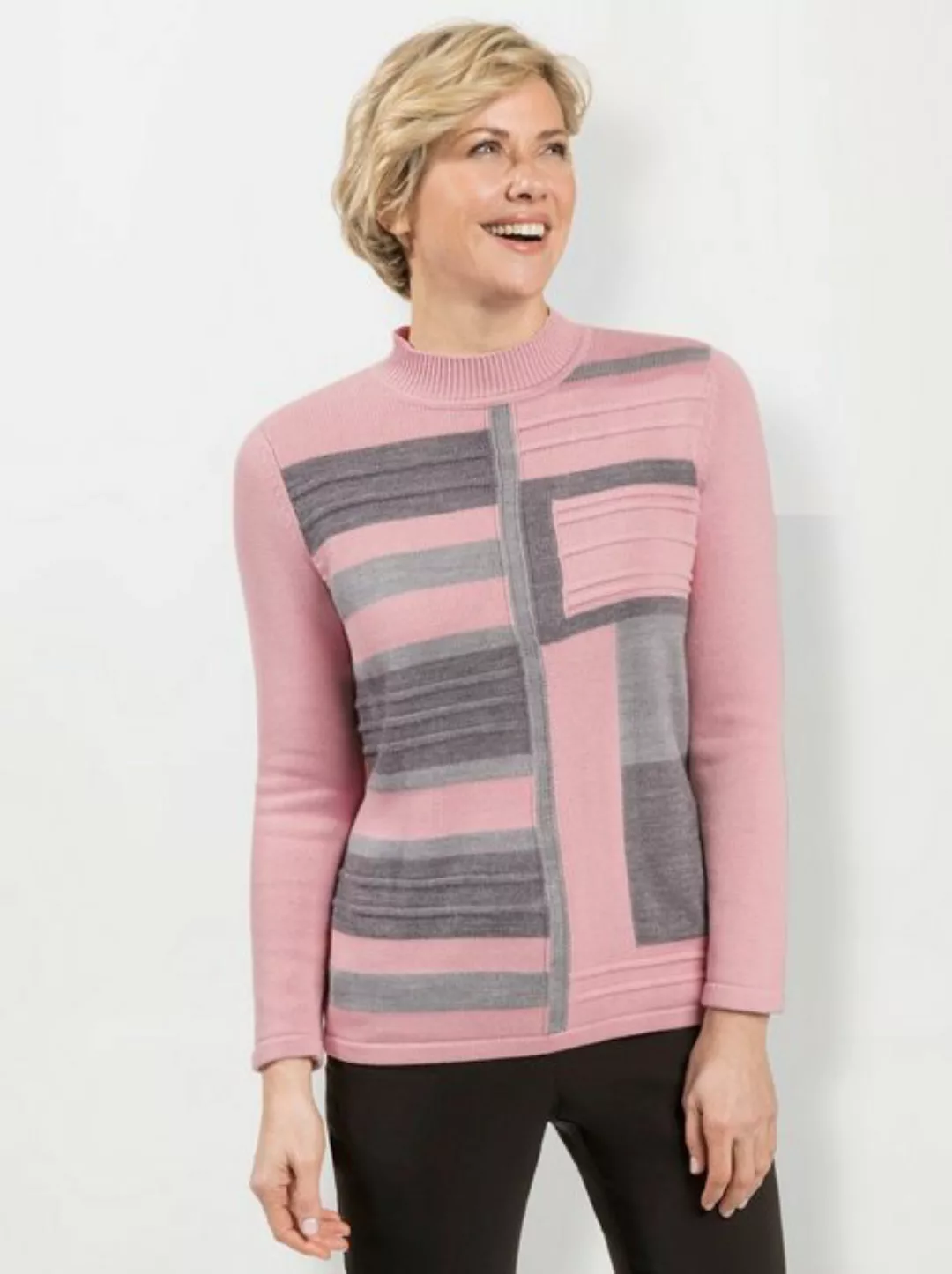 Casual Looks Kurzarmpullover "Pullover" günstig online kaufen