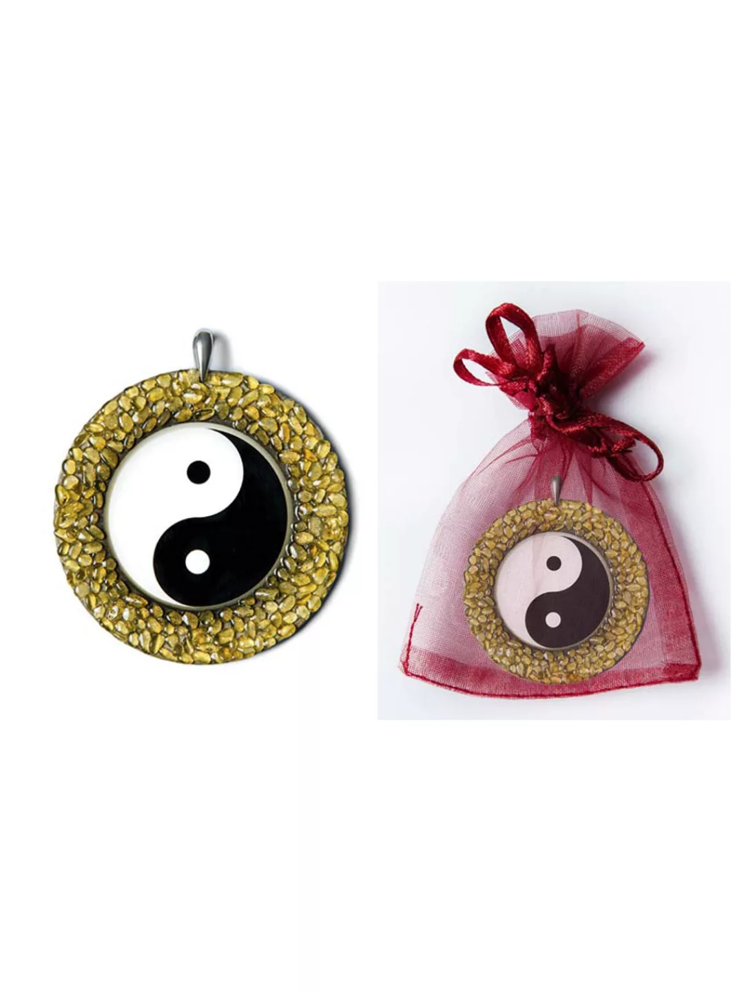 Adelia´s Amulett "Amulett Anhänger", Yin Yang - Ausgeglichenheit und Harmon günstig online kaufen