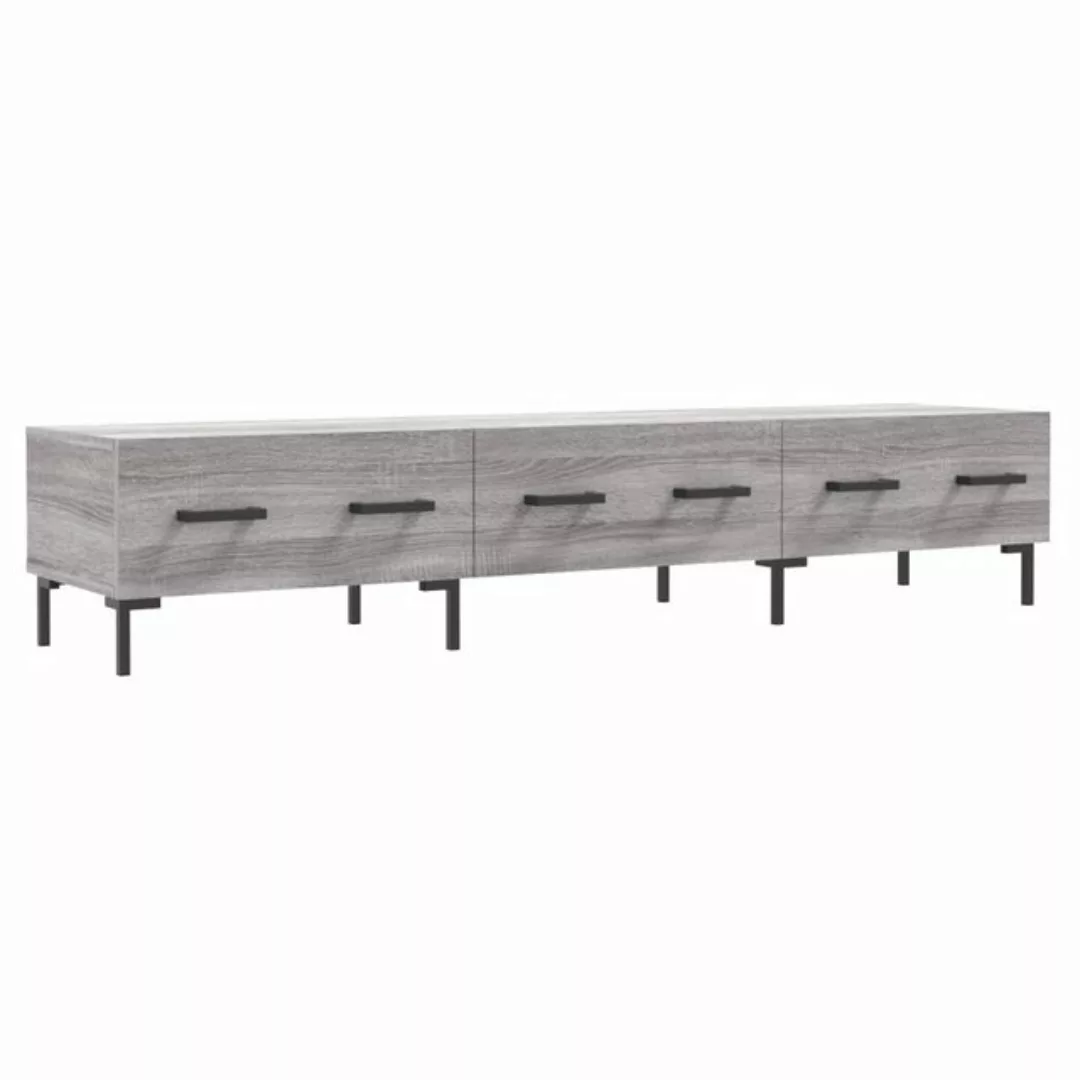 furnicato TV-Schrank Grau Sonoma 150x36x30 cm Holzwerkstoff günstig online kaufen