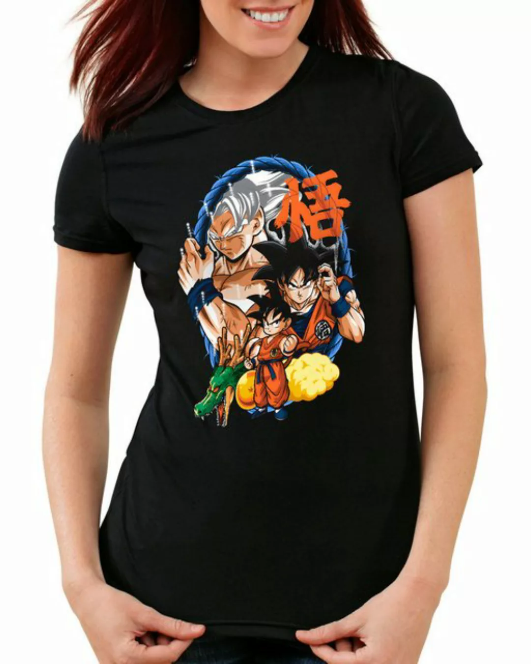 style3 T-Shirt Saiyan Evolution super dragonball z gt songoku breakers daim günstig online kaufen