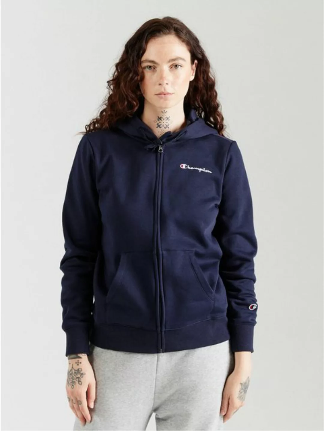 Champion Authentic Athletic Apparel Sweatjacke (1-tlg) Plain/ohne Details günstig online kaufen