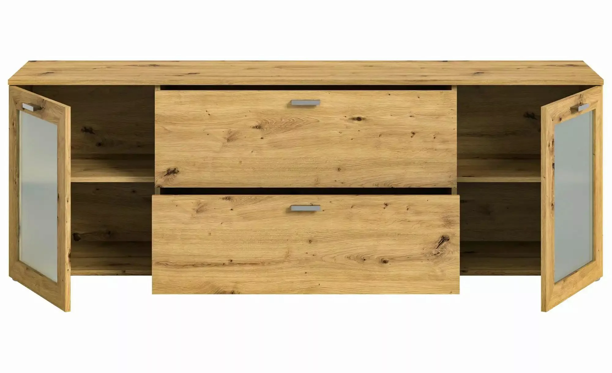 Lowboard ¦ holzfarben ¦ Maße (cm): B: 180 H: 62 Kommoden & Sideboards > Low günstig online kaufen