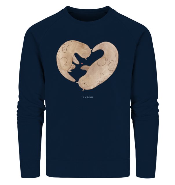 Mr. & Mrs. Panda Longpullover Größe M Otter Valentine - French Navy - Gesch günstig online kaufen