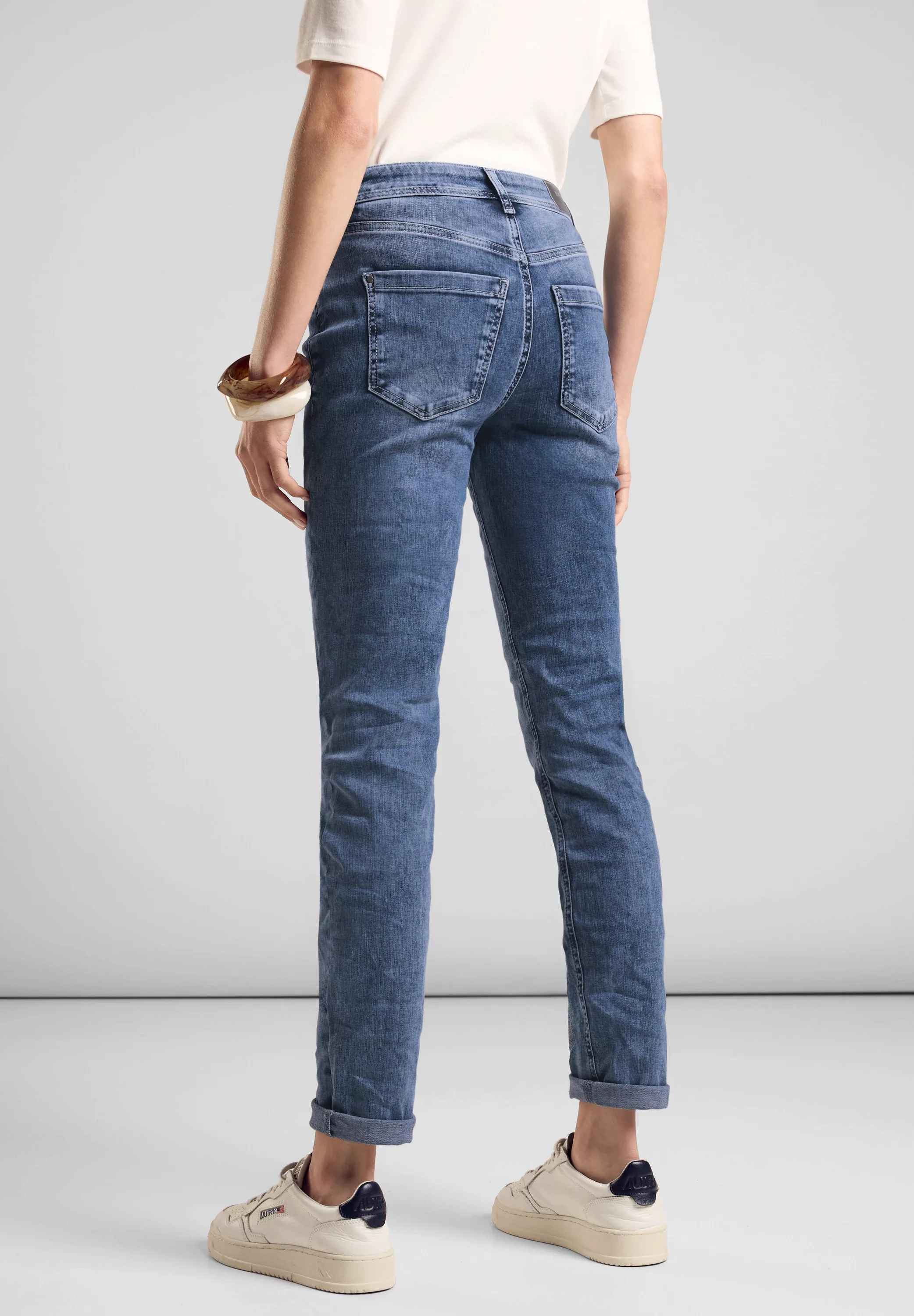 STREET ONE Comfort-fit-Jeans, High Waist günstig online kaufen