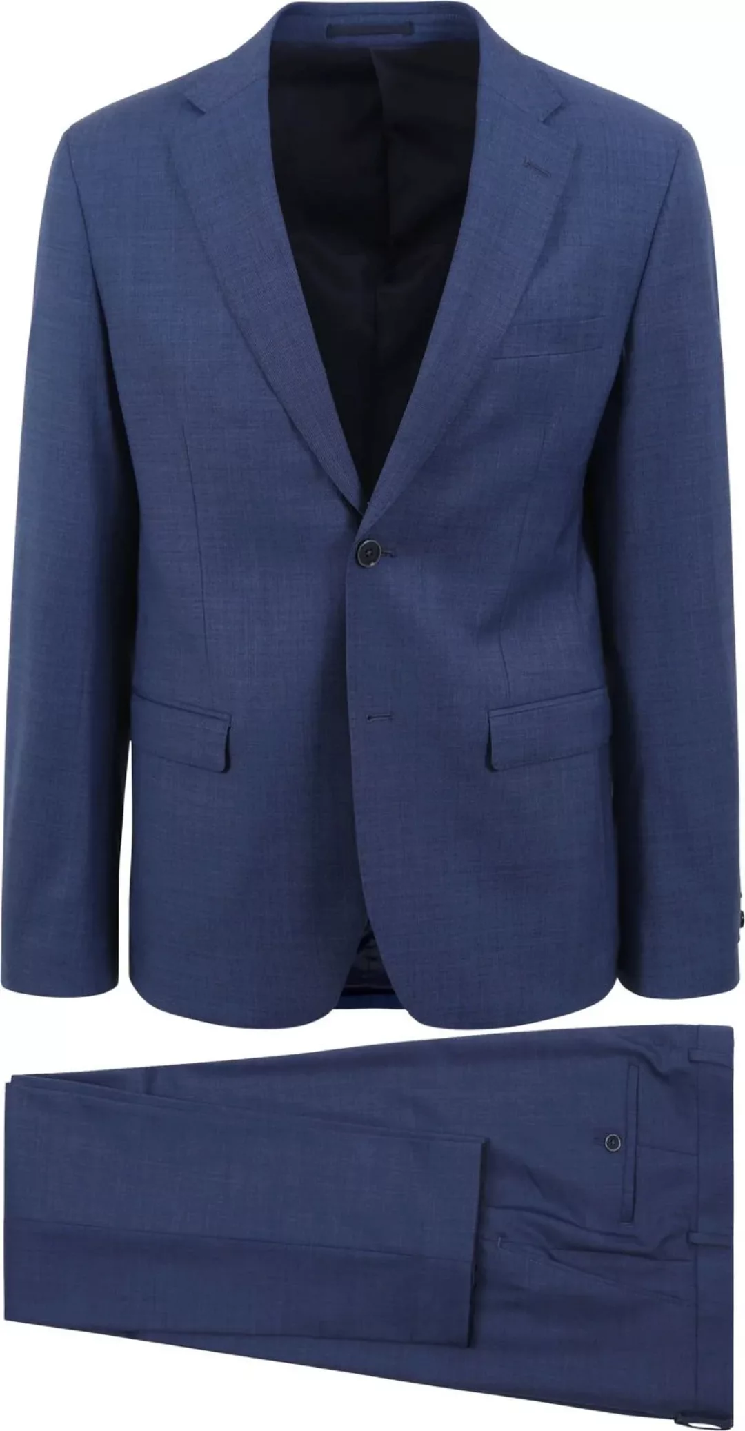 Suitable Strato Toulon Suit Wool Mid Blau - Größe 46 günstig online kaufen