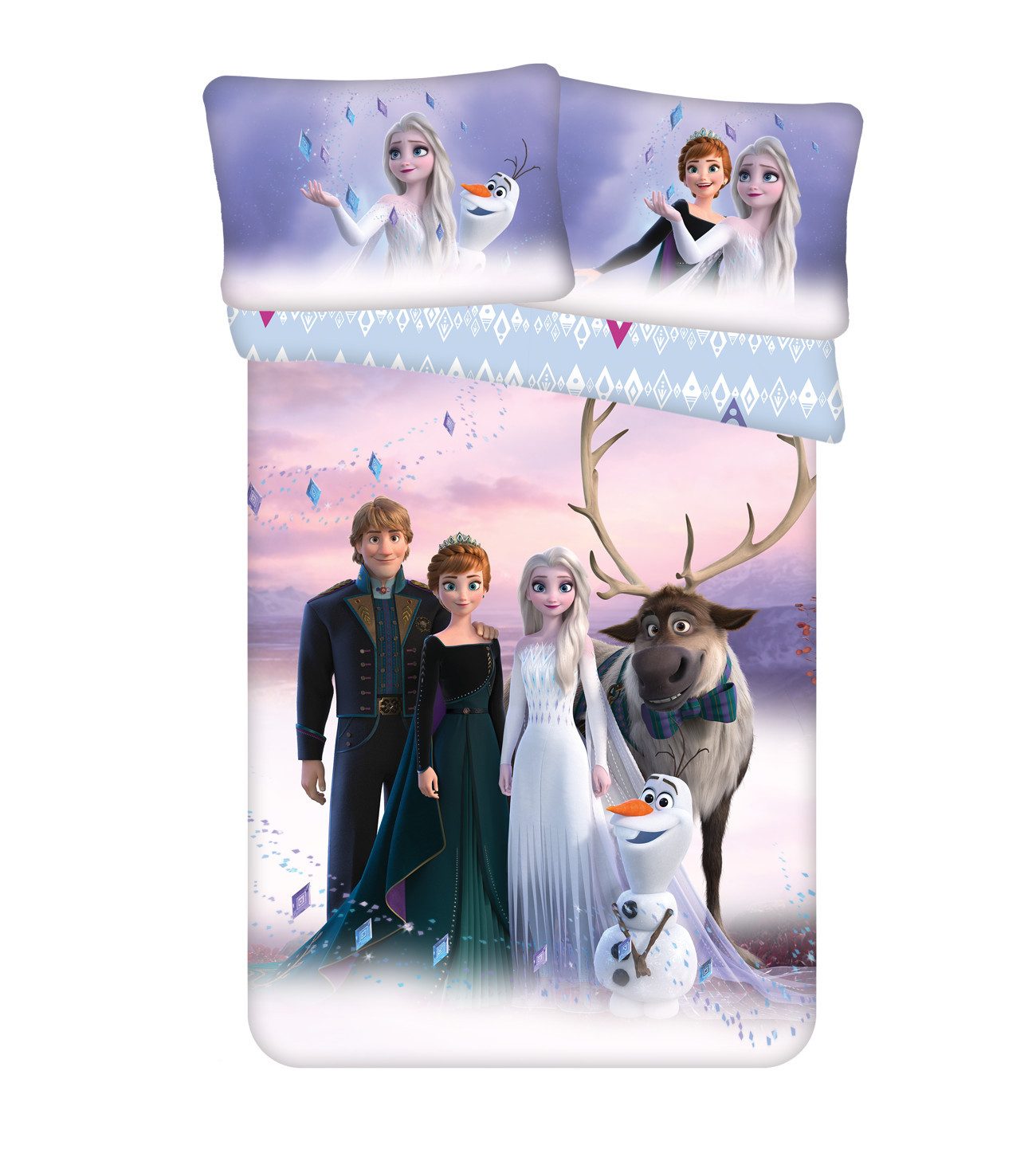 Jerry Fabrics Kinderbettwäsche Frozen, Renforcé, 2 günstig online kaufen