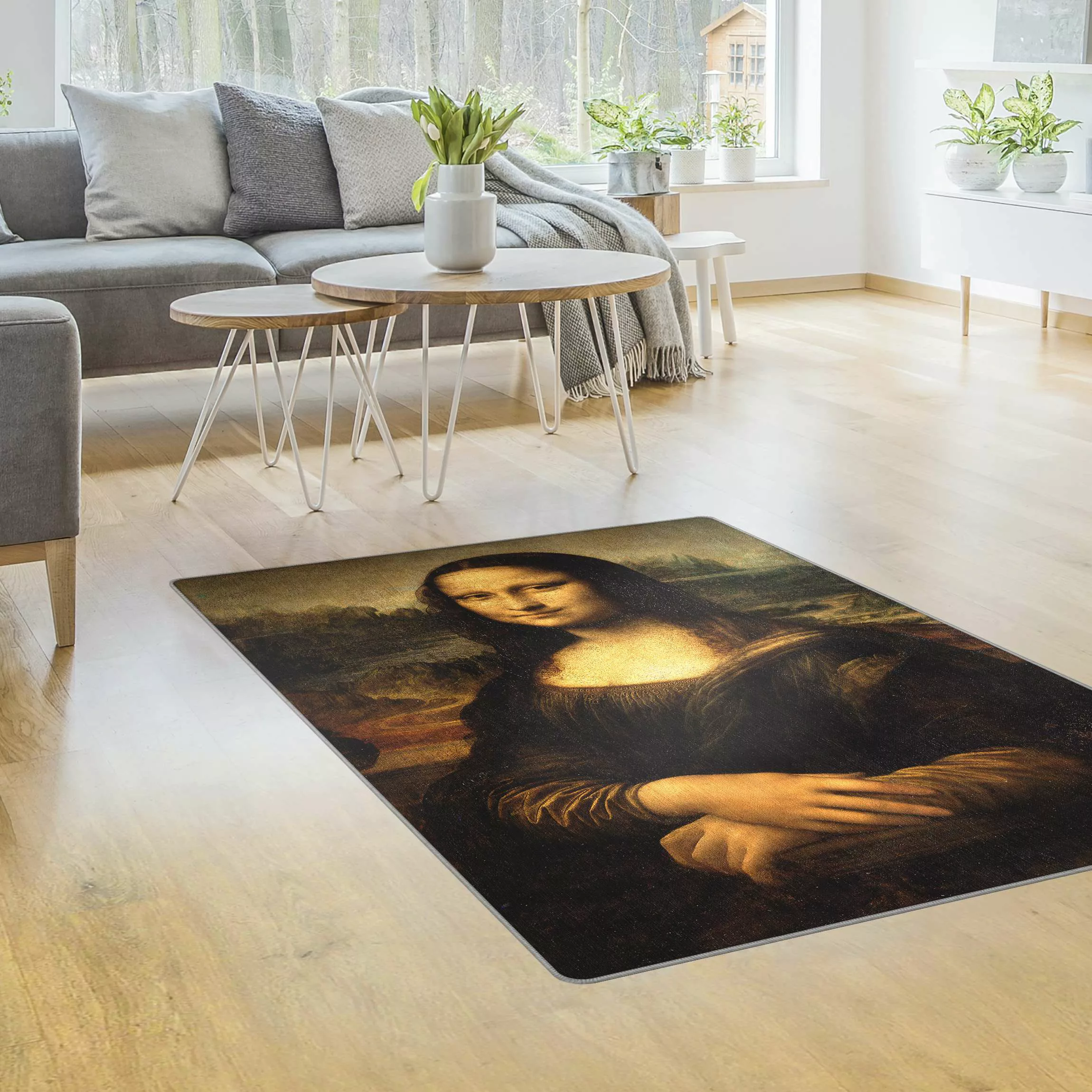 Teppich Leonardo da Vinci - Mona Lisa günstig online kaufen