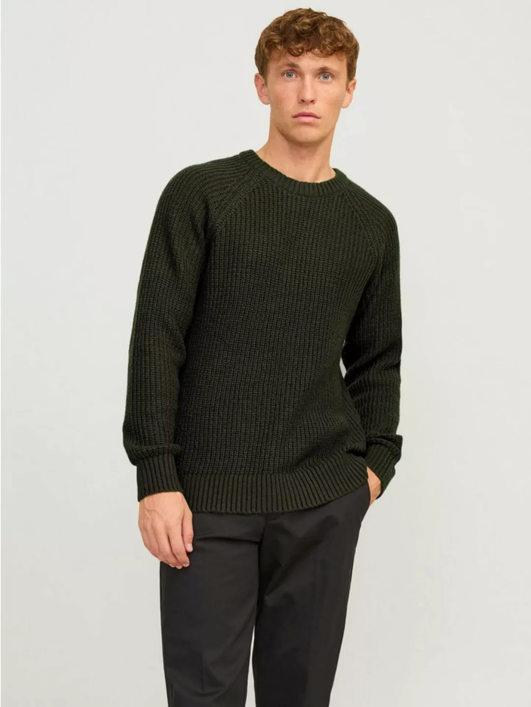 Jack & Jones PlusSize Rundhalspullover JJJONES KNIT CREW NECK PLS günstig online kaufen