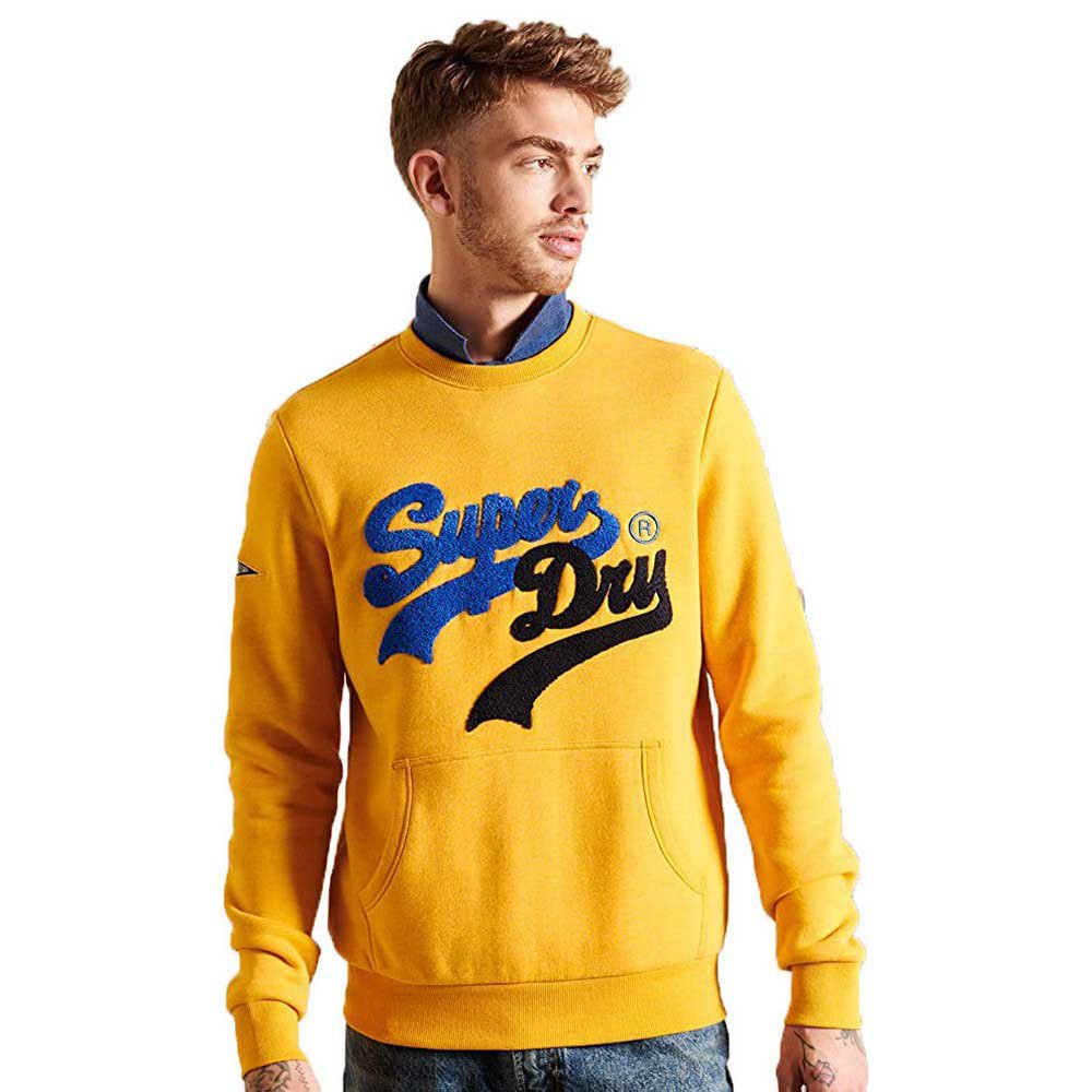 Superdry Vintage Logo Source Crew Sweatshirt 2XL Tumeric Marl günstig online kaufen