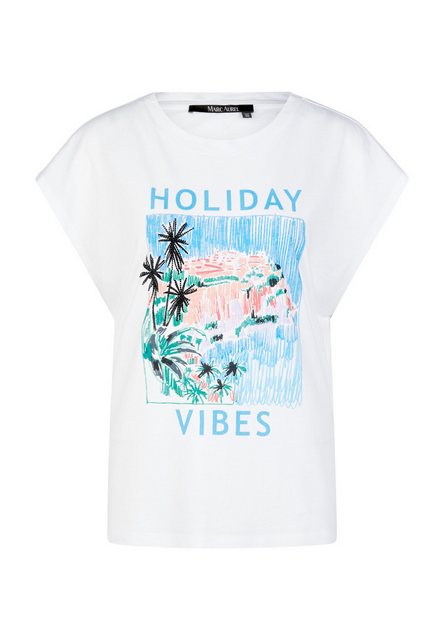 MARC AUREL T-Shirt mit Holiday-Print günstig online kaufen