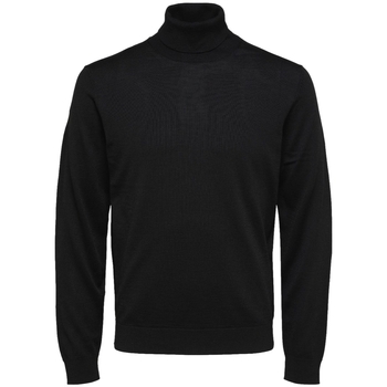 Selected  Pullover Noos Town Merino Knit - Black günstig online kaufen