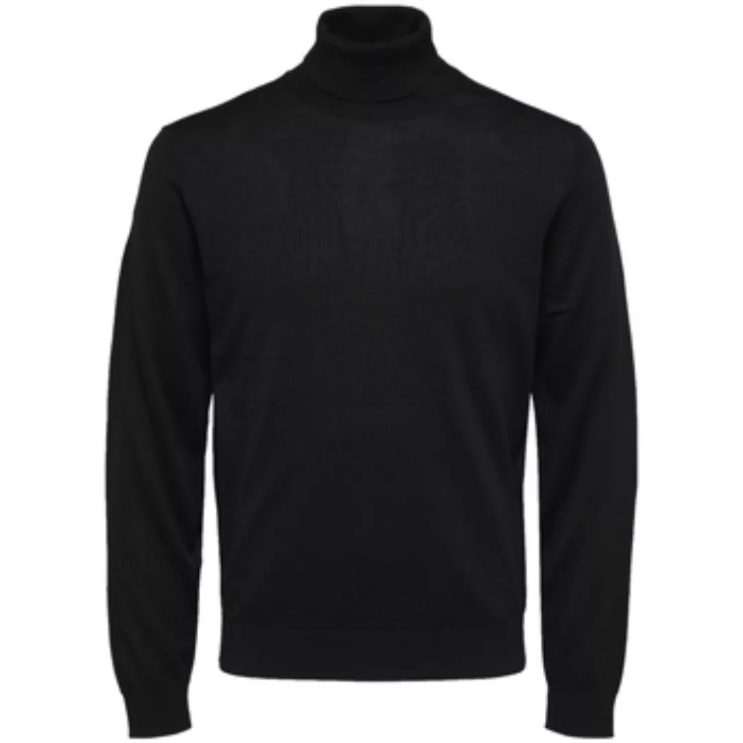 Selected  Pullover Noos Town Merino Knit - Black günstig online kaufen
