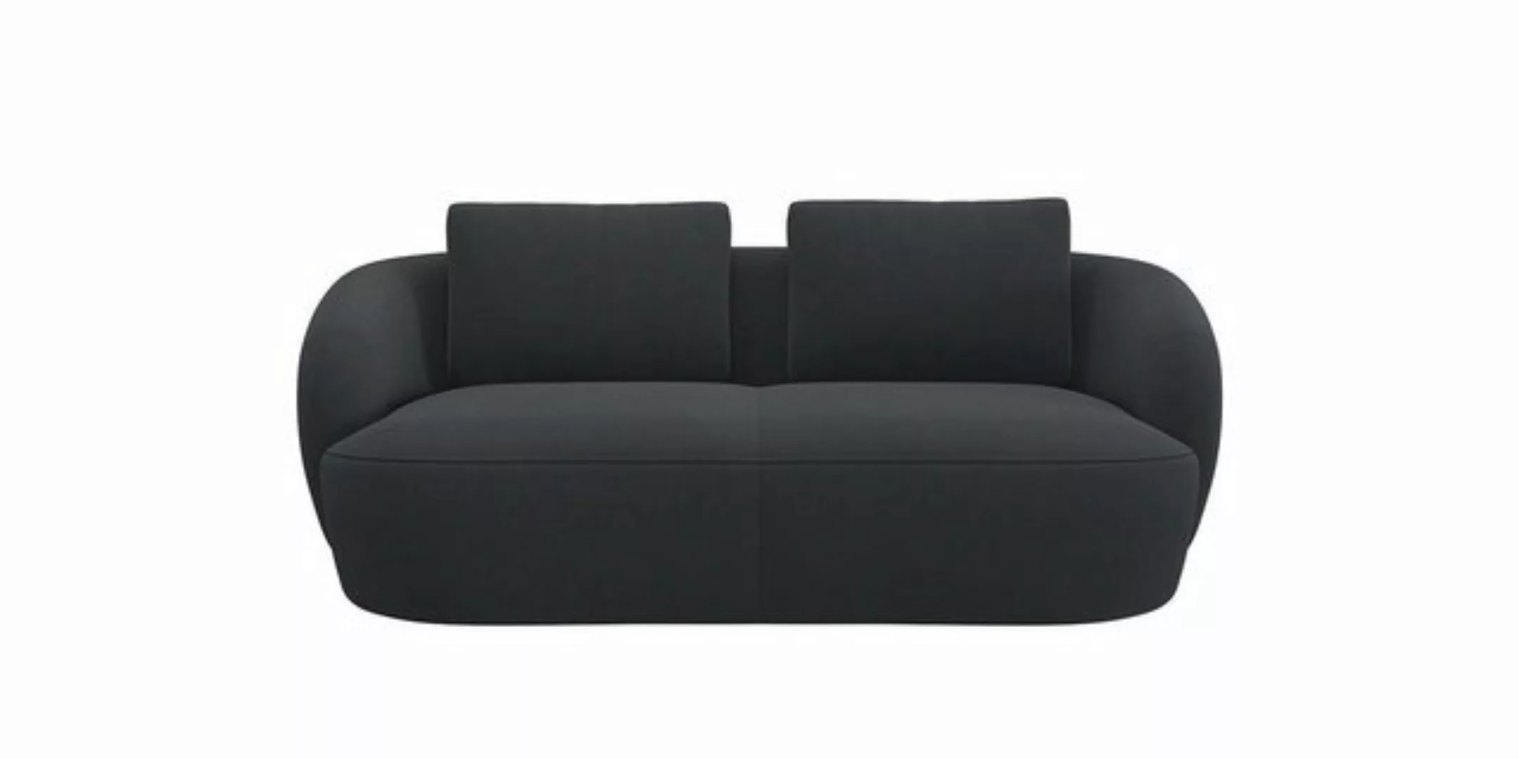 FLEXLUX 2,5-Sitzer Torino, rund, Couch, Loveseat, Modernes, organisches Sof günstig online kaufen