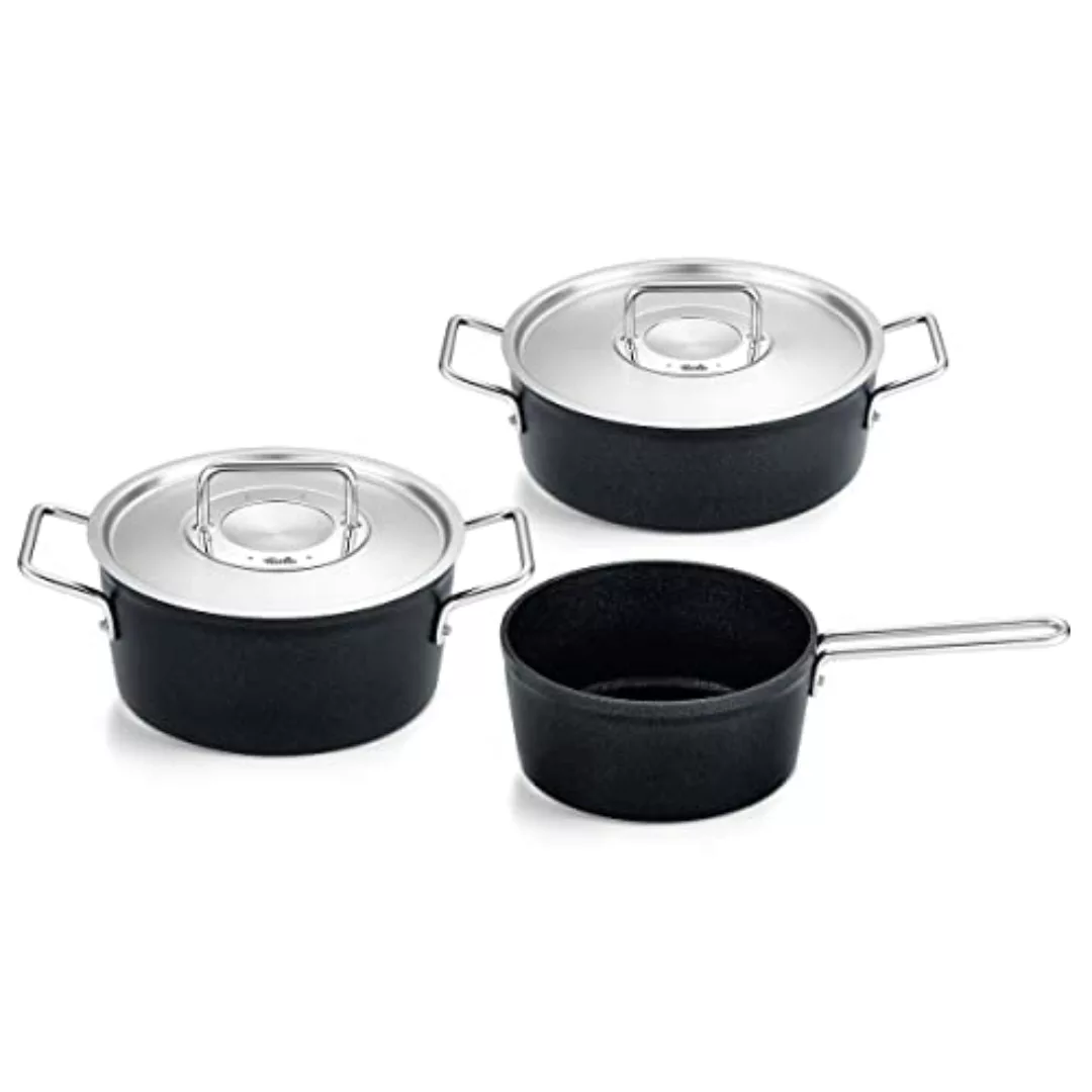 Fissler Topf-Set »Adamant®«, Aluminium, (Set, 3 tlg., Kochtopf 20 + Bratent günstig online kaufen