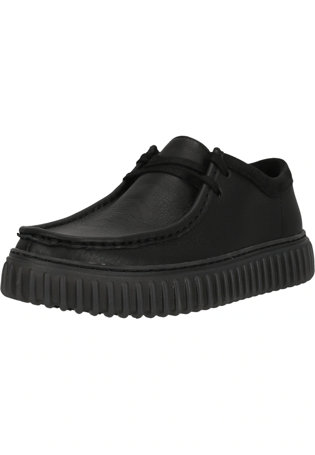 Clarks Schnürschuh "Torhill", mit robuster gerippter Sohle günstig online kaufen