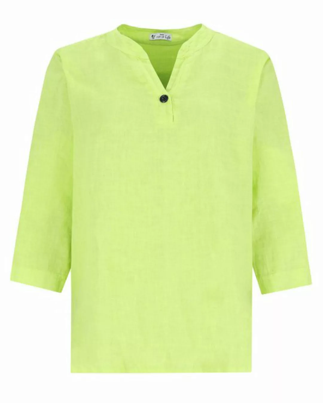 Hajo Blusentop Bluse Soft Linen 3/4 Arm günstig online kaufen