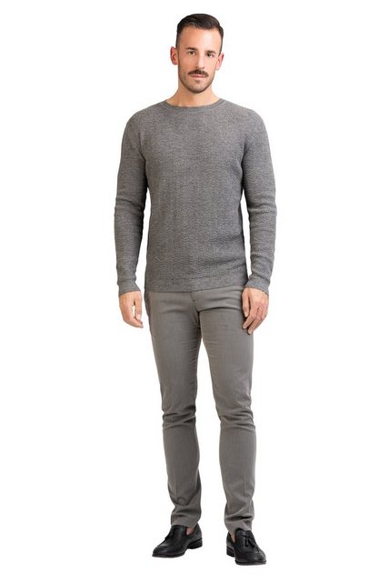 Posh Gear Rundhalspullover Posh Gear Herren Pullover Maglia aus Alpakawolle günstig online kaufen