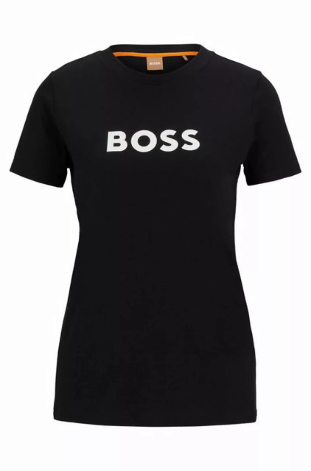 BOSS T-Shirt Elogo 5 mit Kontrast-Logo (1-tlg) günstig online kaufen