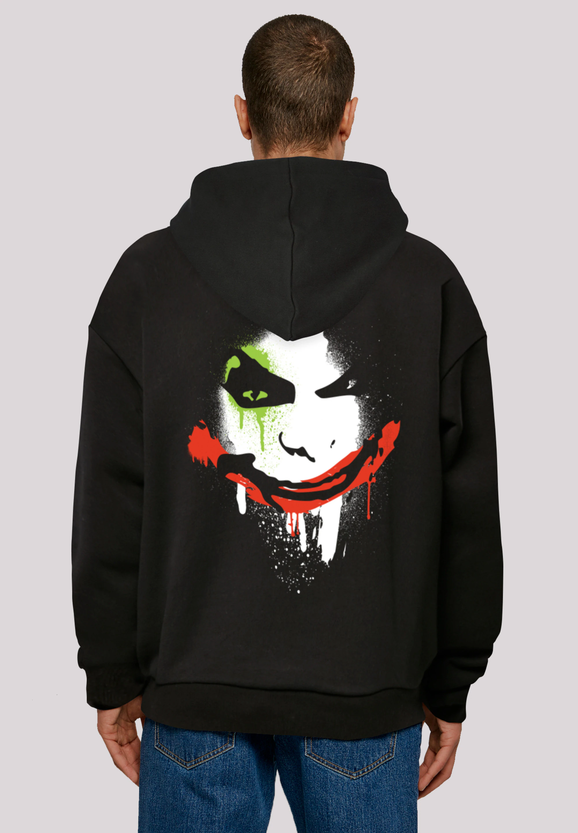 F4NT4STIC Kapuzenpullover "DC Comics Batman City Joker Face", Print günstig online kaufen