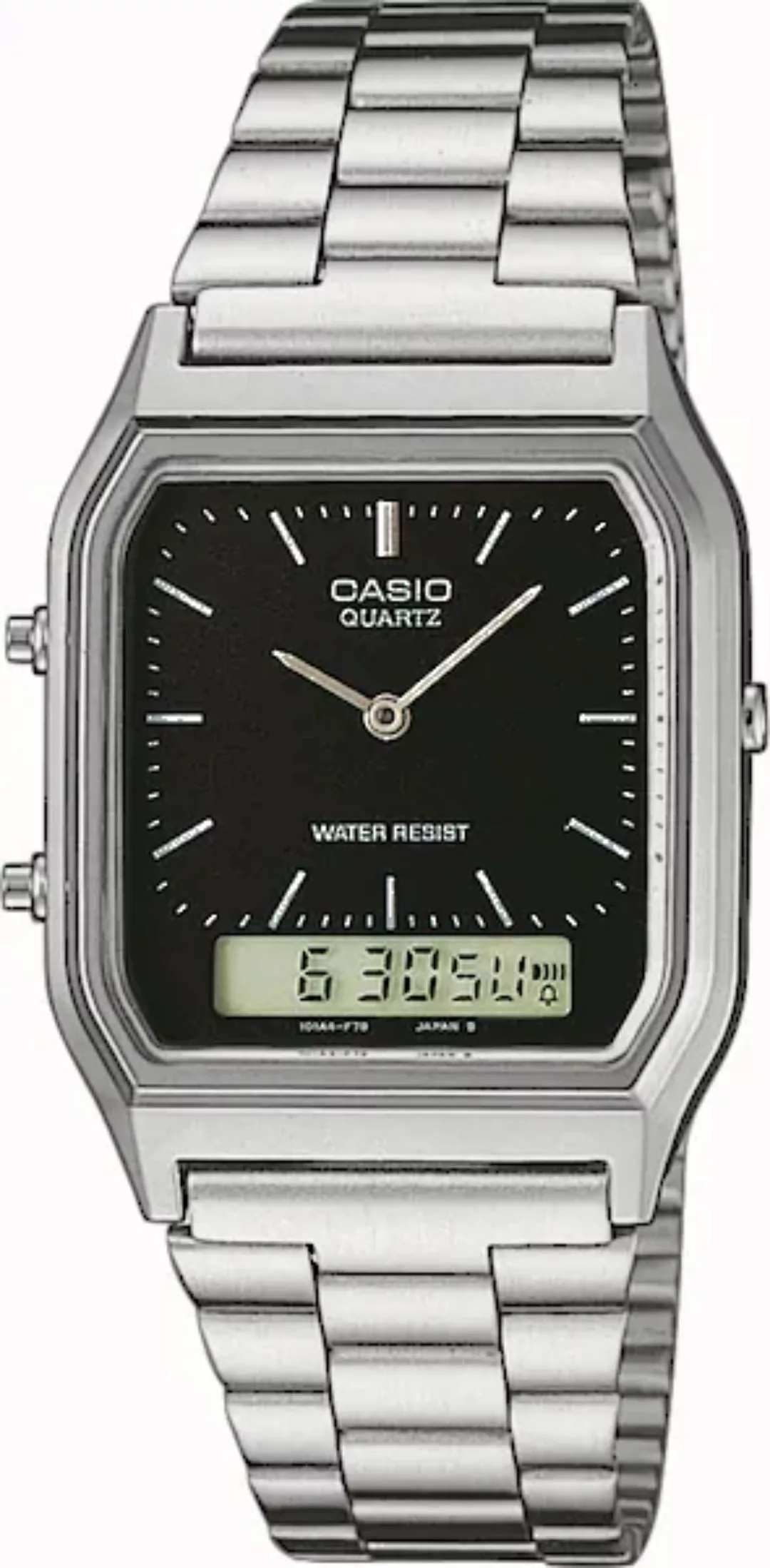 CASIO VINTAGE Chronograph »AQ-230A-1DMQYES«, Quarzuhr, Armbanduhr, Damen, H günstig online kaufen