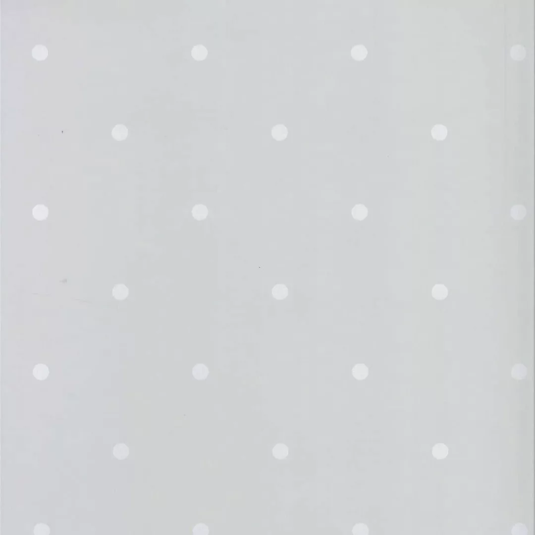 Fabulous World Tapete Dots Grau Und Weiß 67105-1 günstig online kaufen