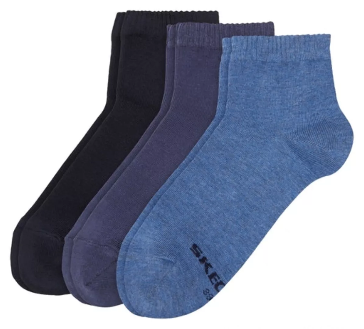 Skechers Herren Quarter Socken Basic 3er Pack günstig online kaufen